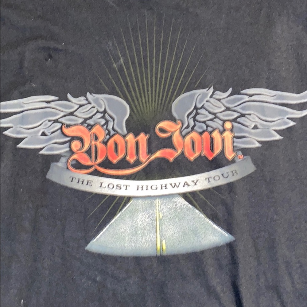 Bon Jovi Lost Highway Tour Shirt